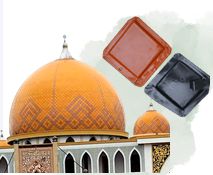kubah panel enamel